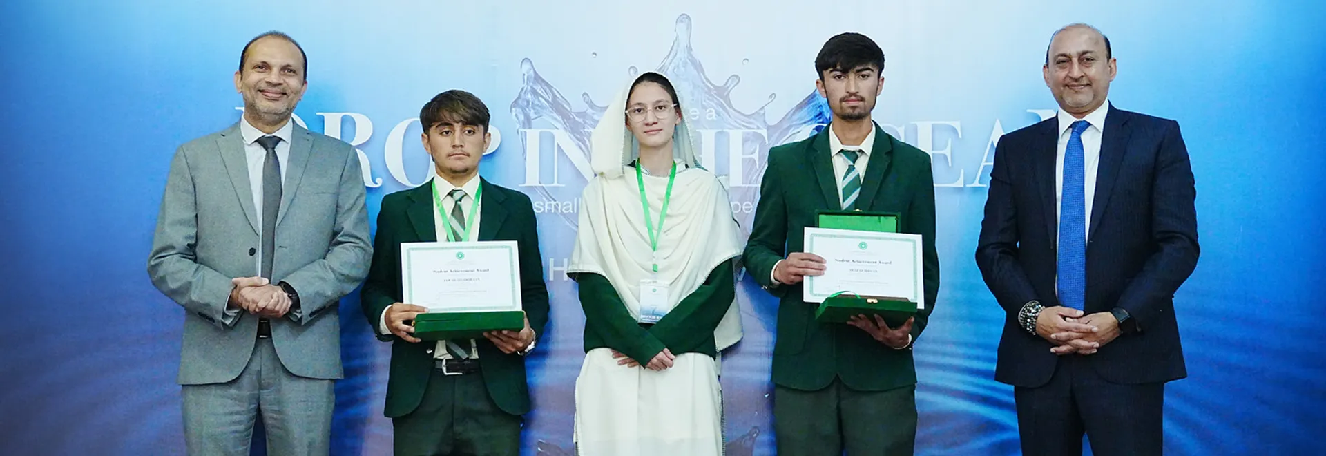 AKU-EB Celebrates High Achievers 2025 in Chitral under the theme “You are a Drop in the Ocean”
