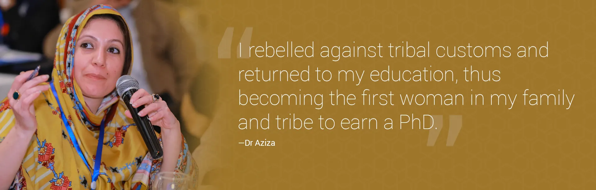 "Where there is a will, there is a way": Fighting for the right to an education